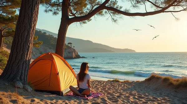 Évasion en plein air : camping sur la côte atlantique